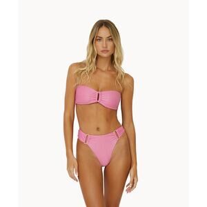 PQ Swim Sorbet Detail Fanned Bottoms NWT SIZE M